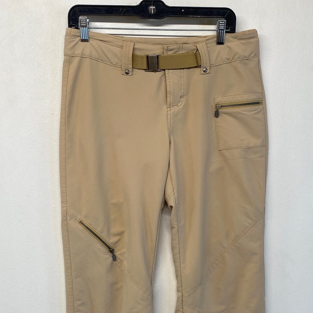 Women’s Athleta fleece lined nylon Softshell pants Sz 6